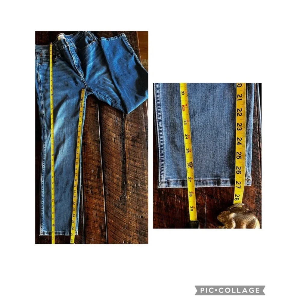 J crew Vintage high rise straight jeans size 30